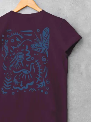 Cave Murals | Backprint T shirt