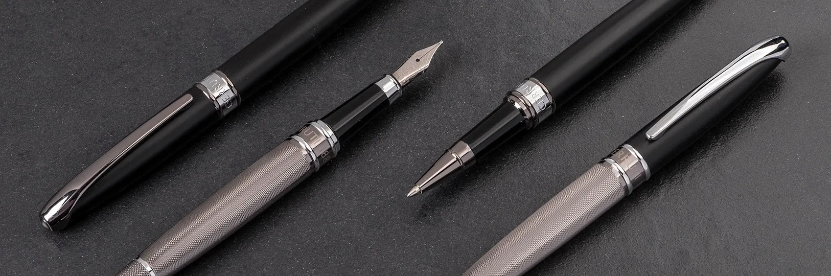 CERRUTI 1881 NSC2455A-Rollerball pen Abbey Matt Black