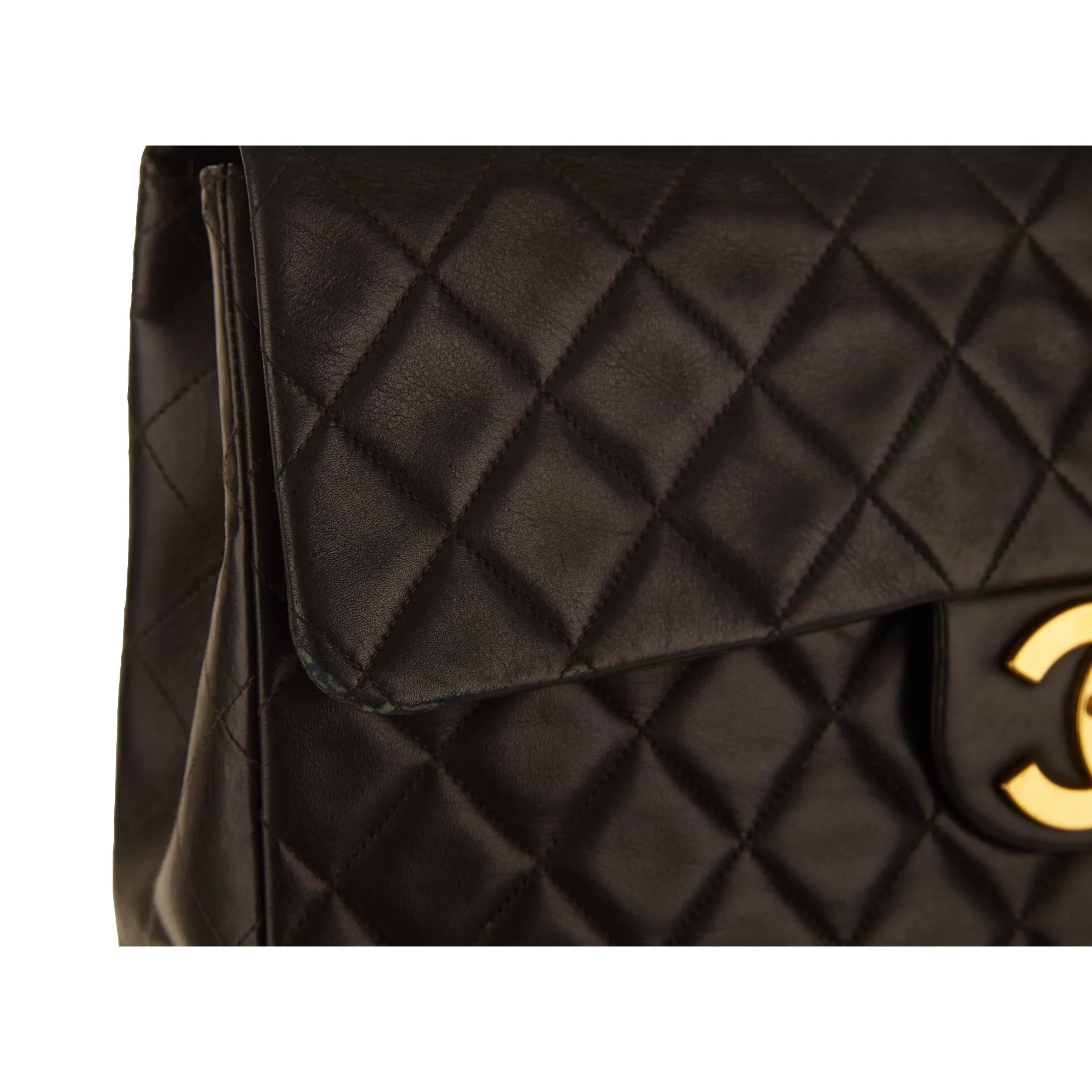 Chanel Black XL Jumbo Flap Bag