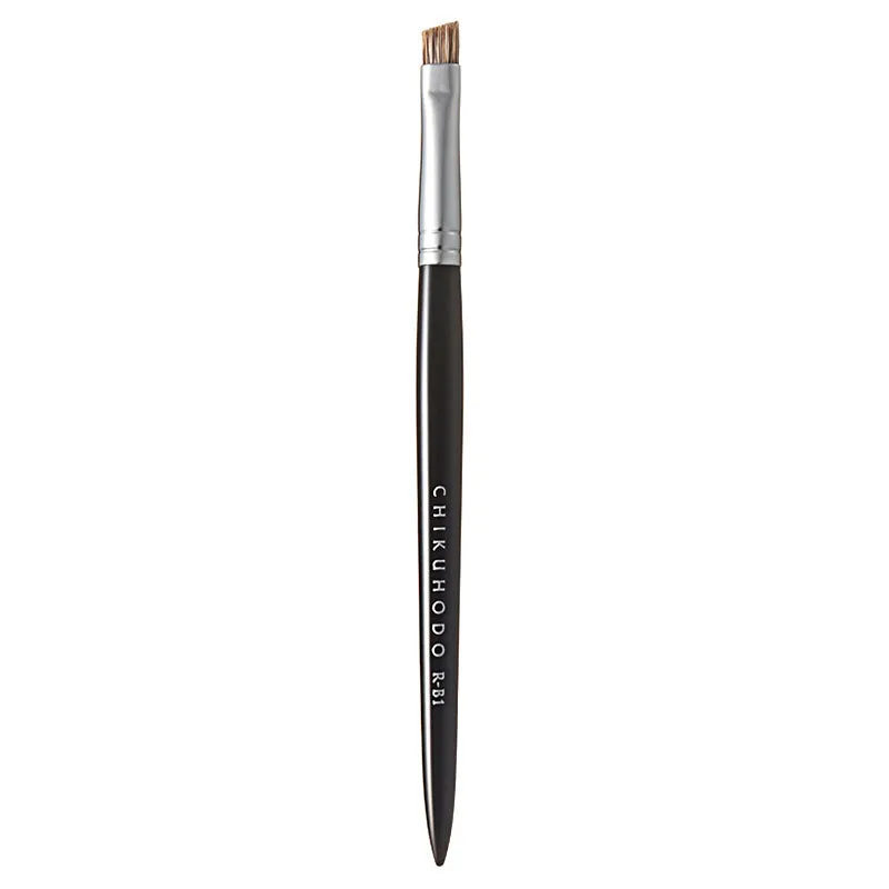 Chikuhodo Eyebrow Brush, Regular Series (R-B1 Black, RR-B1 Red)