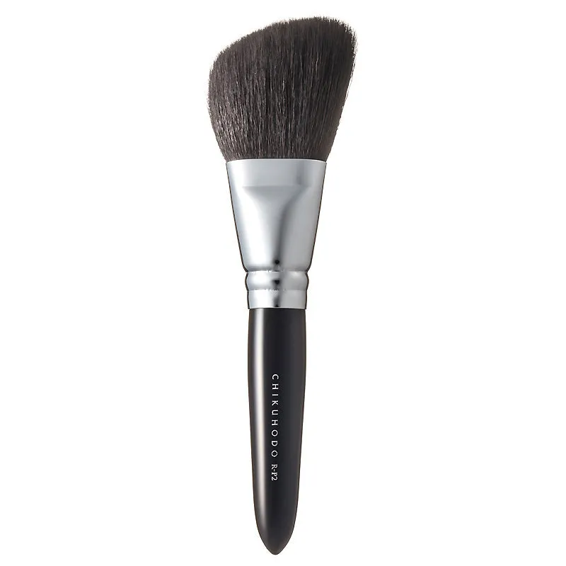 Chikuhodo Powder Brush, Regular Series (R-P2 Black, RR-P2 Red)
