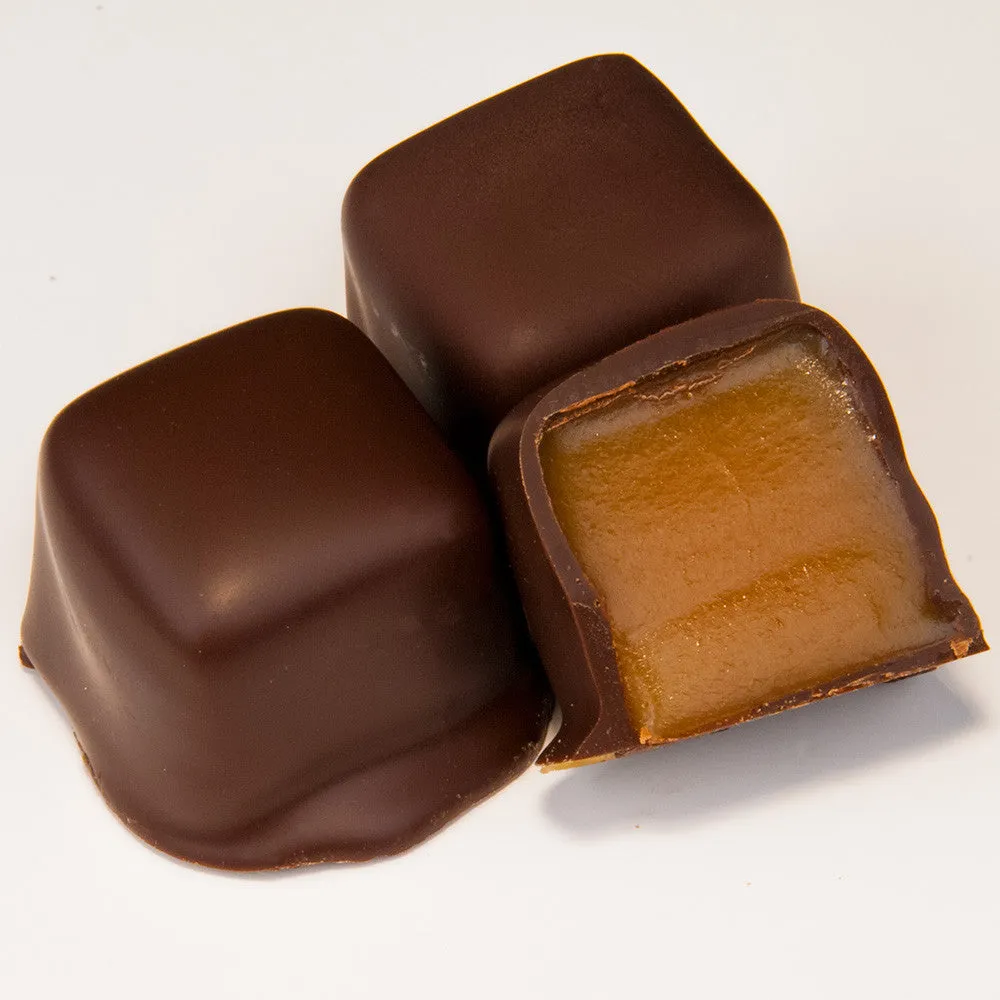 Chocolate Caramels 10LB Bulk