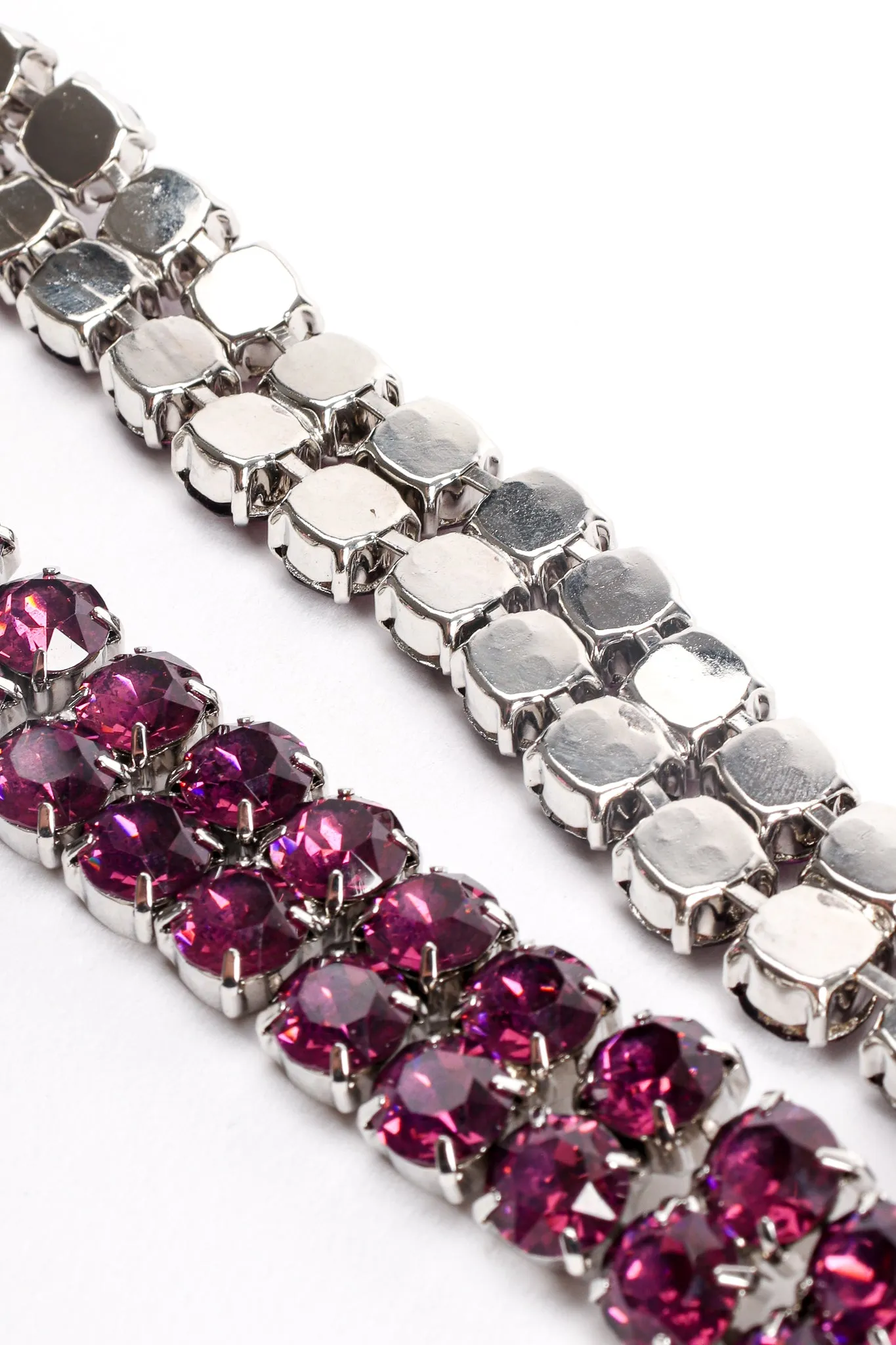Chunky Amethyst Crystal Pointed Collar