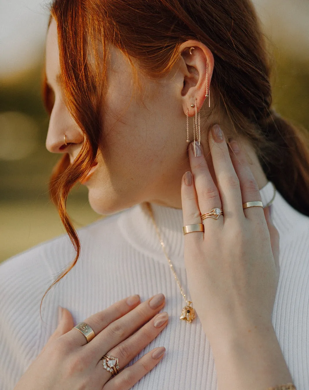 Classic Curved Band | Recycled 14k Gold