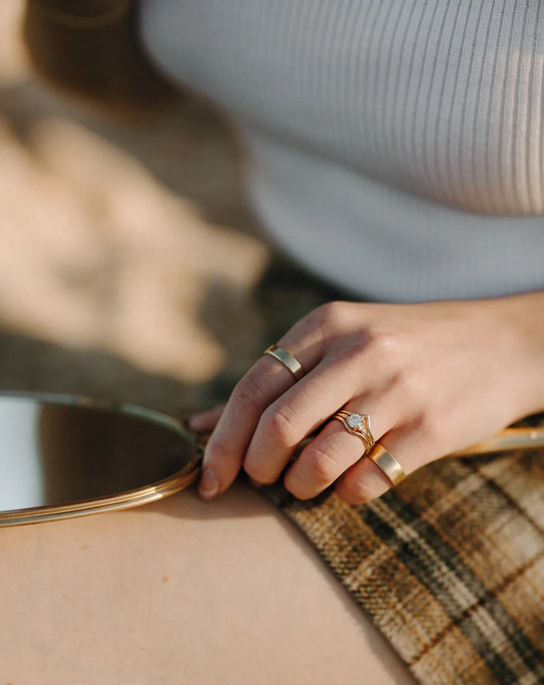 Classic Curved Band | Recycled 14k Gold