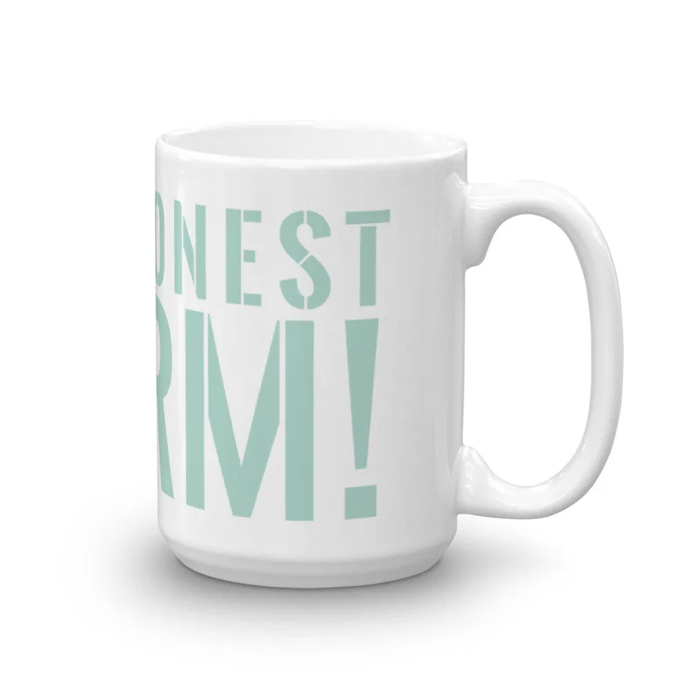 Classic Honest Worm! Logo Mug made in the USA