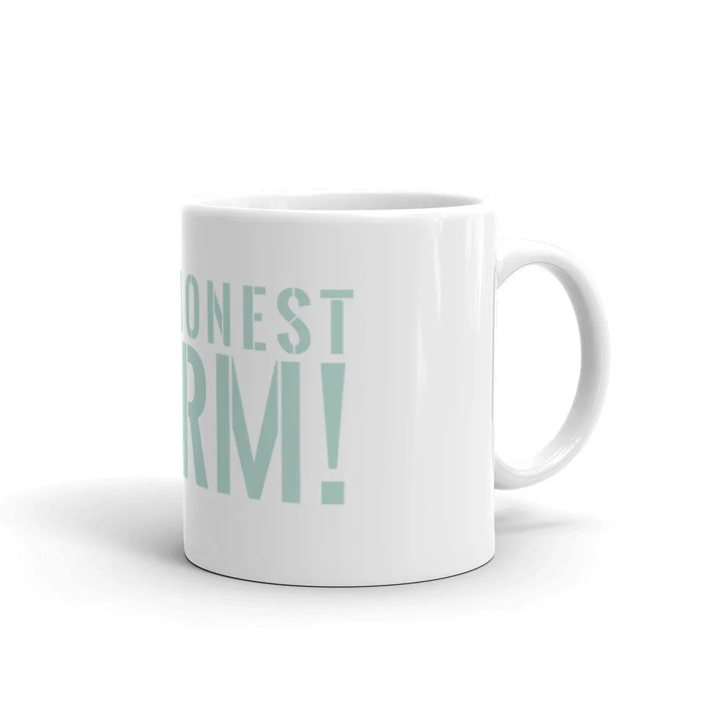 Classic Honest Worm! Logo Mug made in the USA