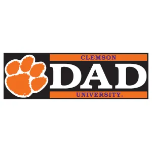 Clemson Dad Decal