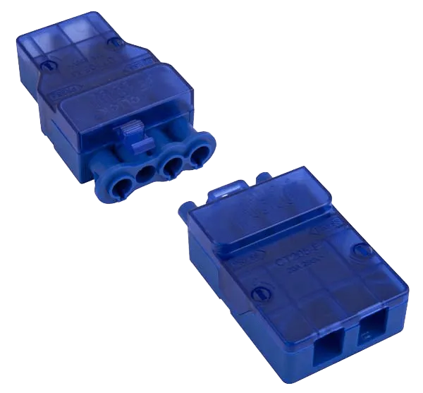 Click CT205C 4 Pole Complete Push Fit Connector with Loop