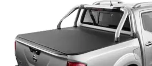 Clip On Ute Tonneau Cover to fit Nissan Navara NP300 Dual Cab With Sports Bar.