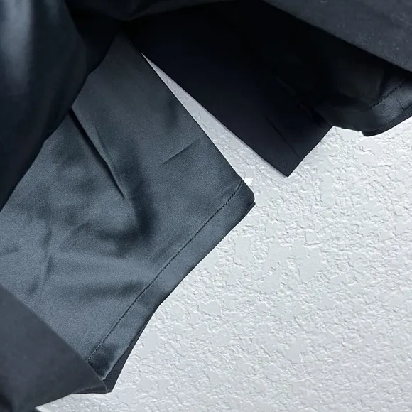 Club Monaco Arianna Skirt, Black 8 - Wool Blend, Belted, Midi, Lined