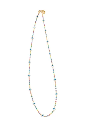Colorful All Seeing Eye Necklace