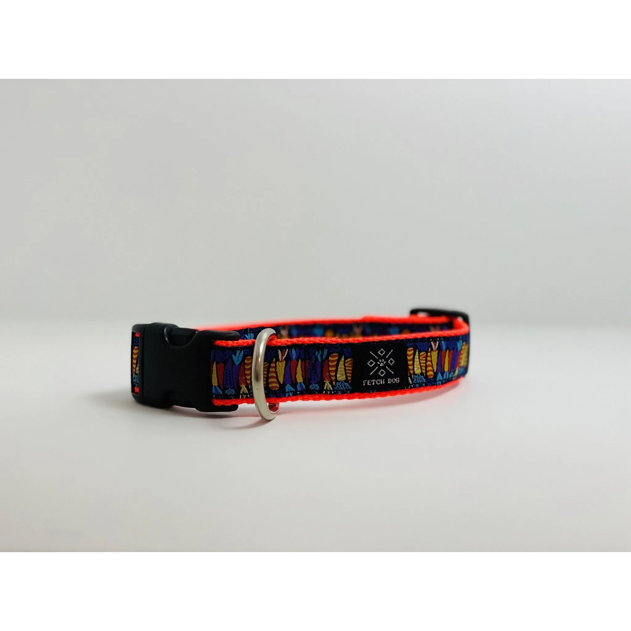 Colorful Carrots Dog Collar