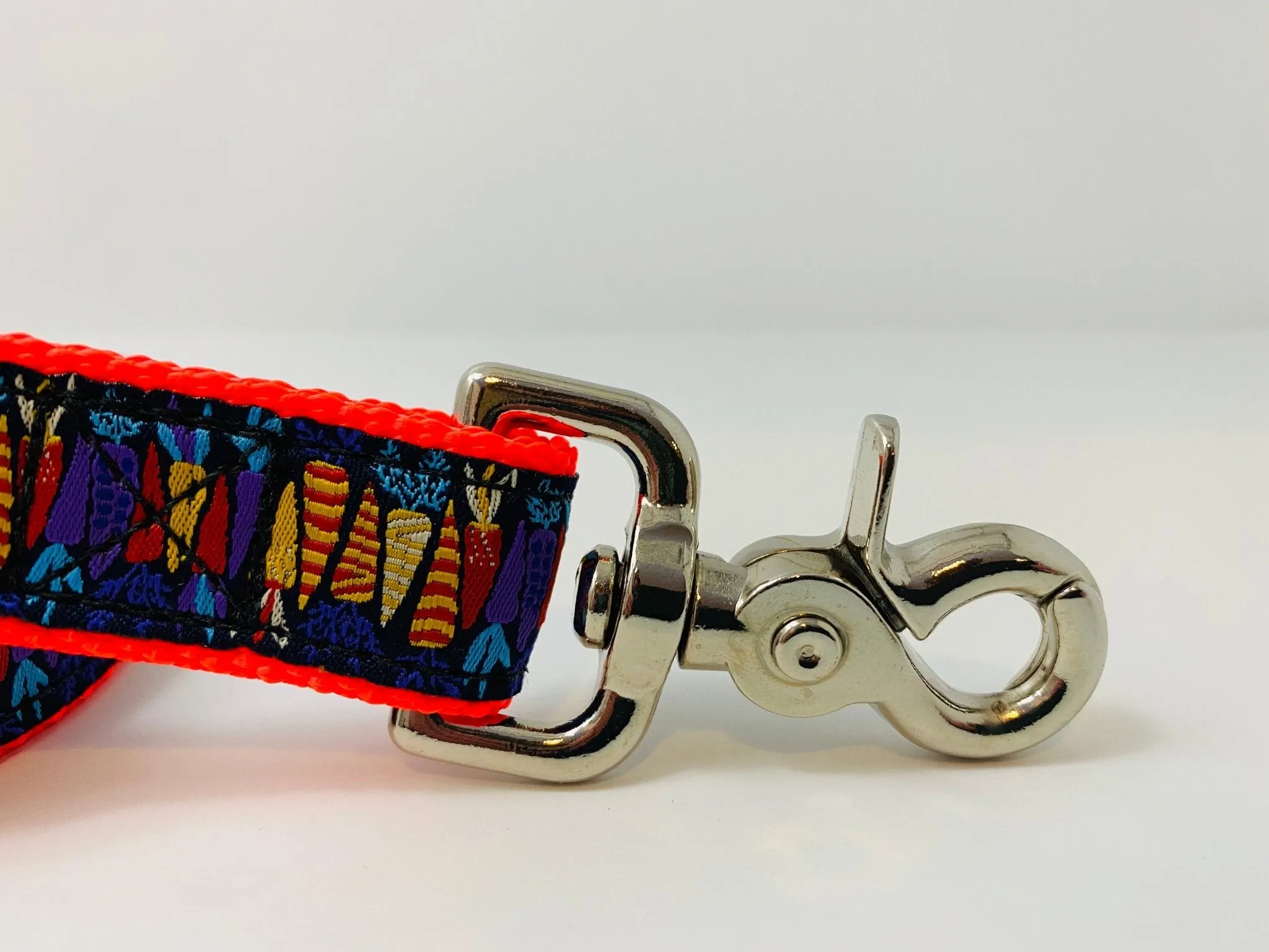 Colorful Carrots Dog Leash