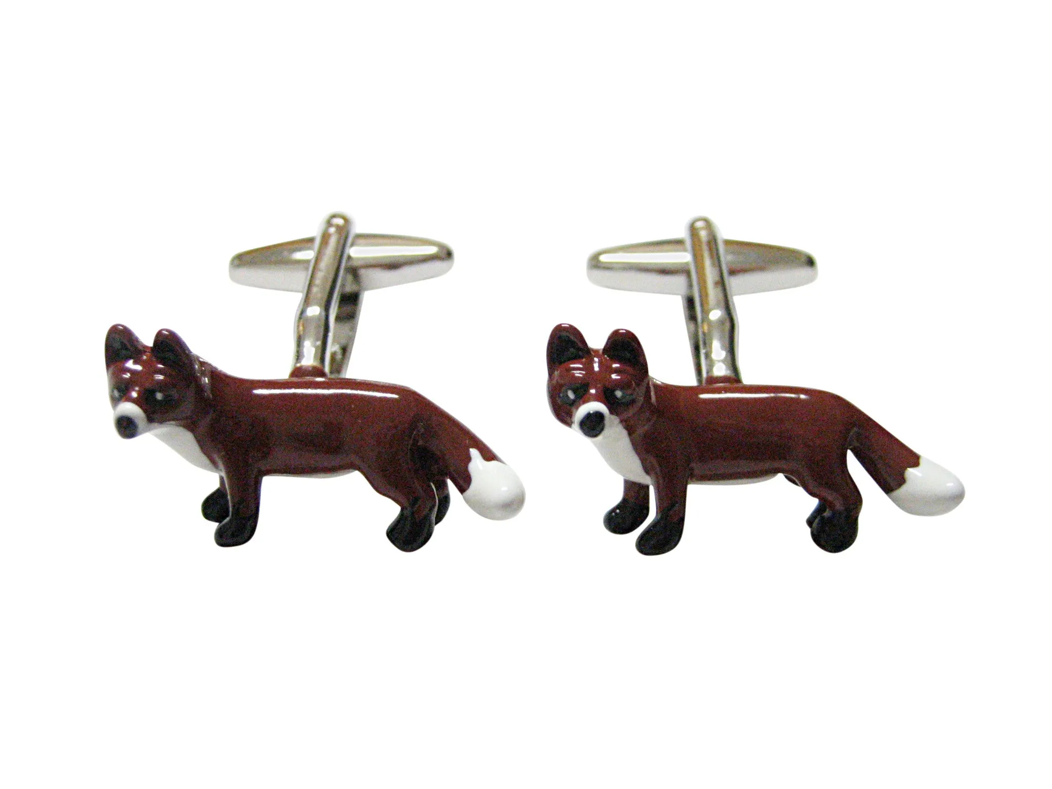 Colorful Fox Cufflinks