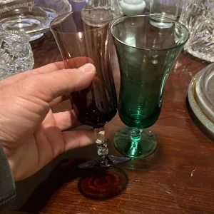 Colorful Glasses- set of two