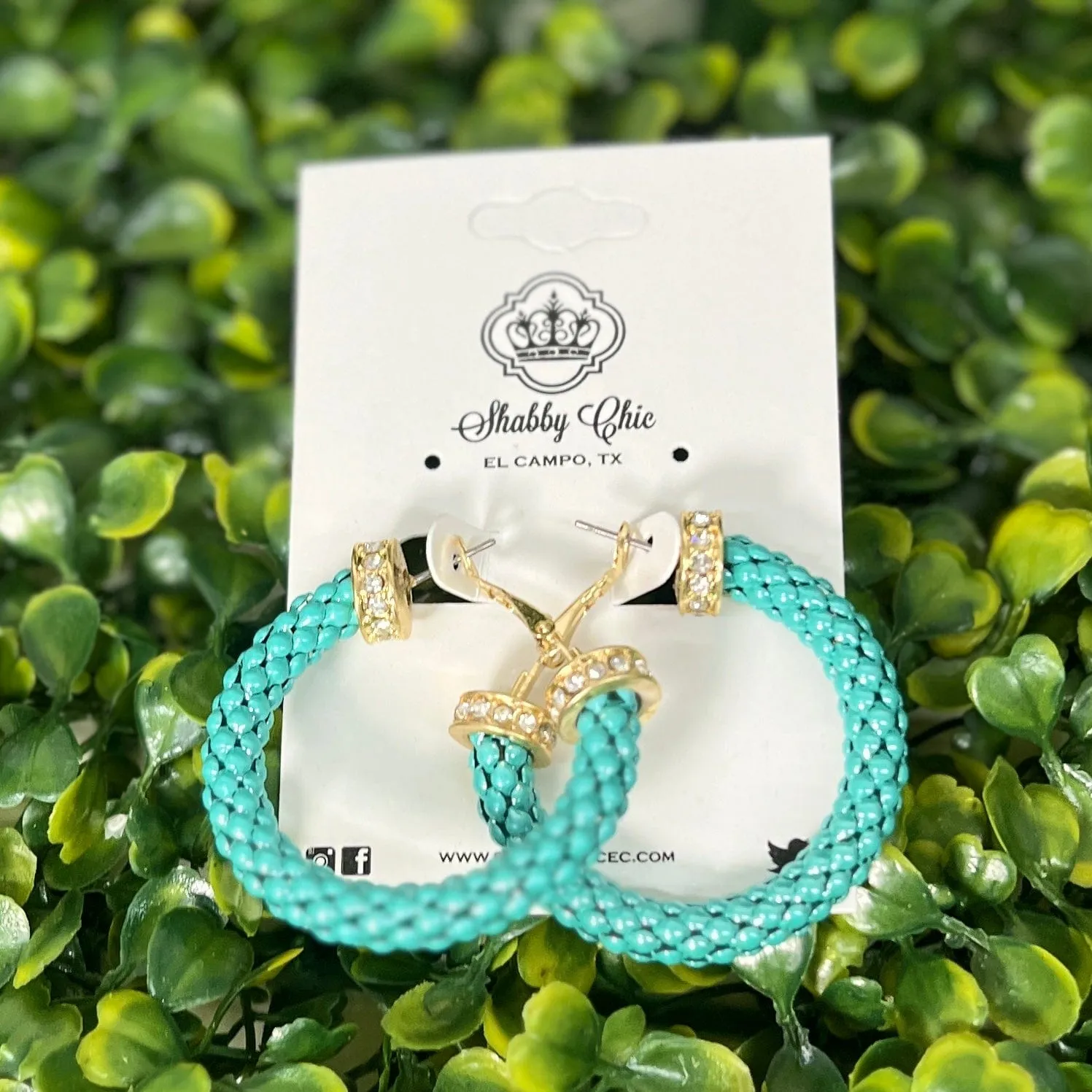 Colorful Hoop Earrings