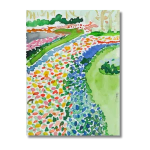 Colorful Landscape | Mini Watercolor