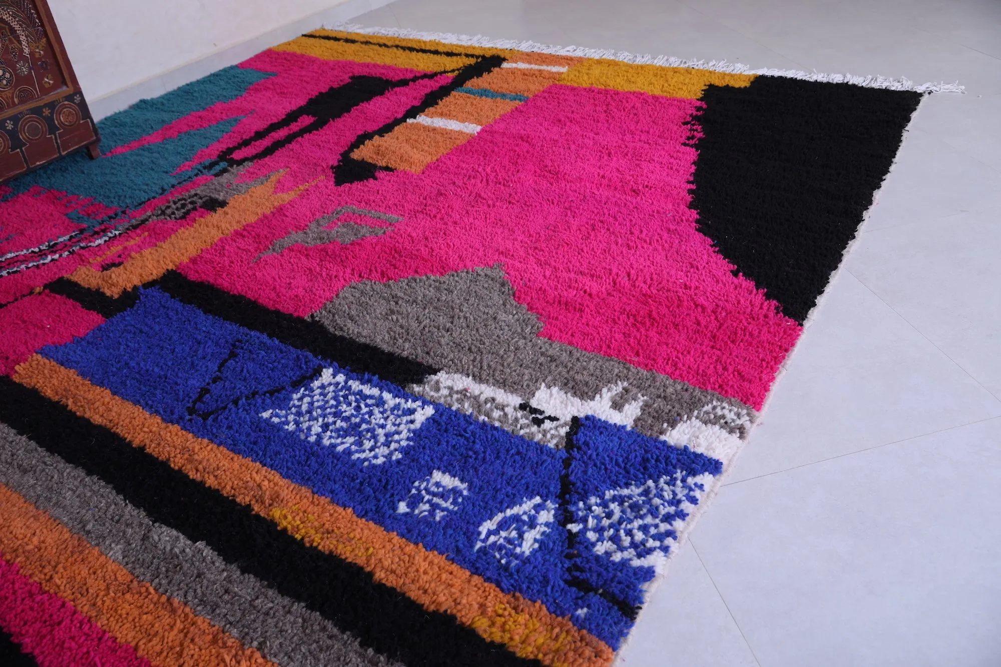 Colorful Moroccan rug - Berber rug - Custom Rug