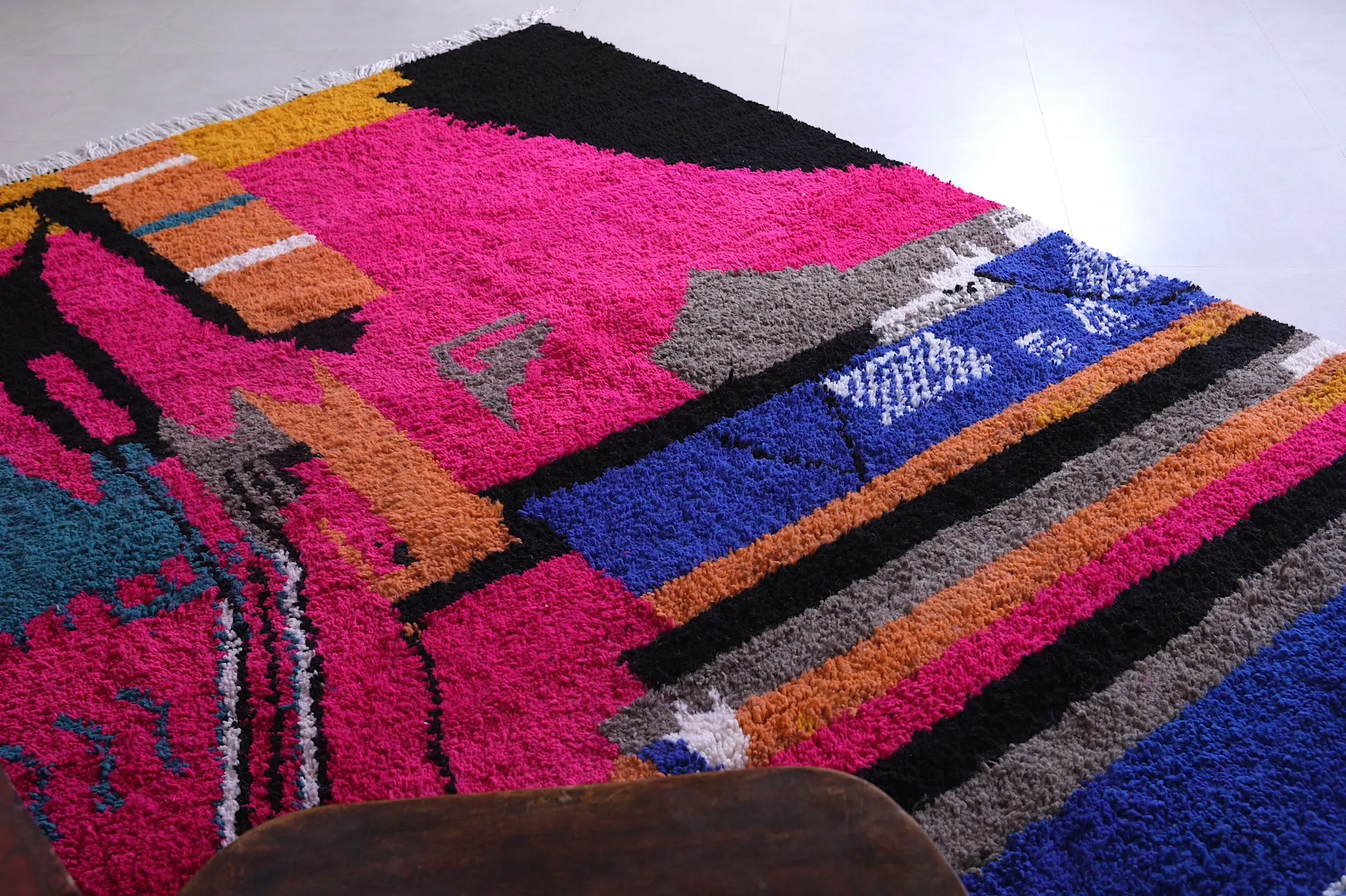Colorful Moroccan rug - Berber rug - Custom Rug