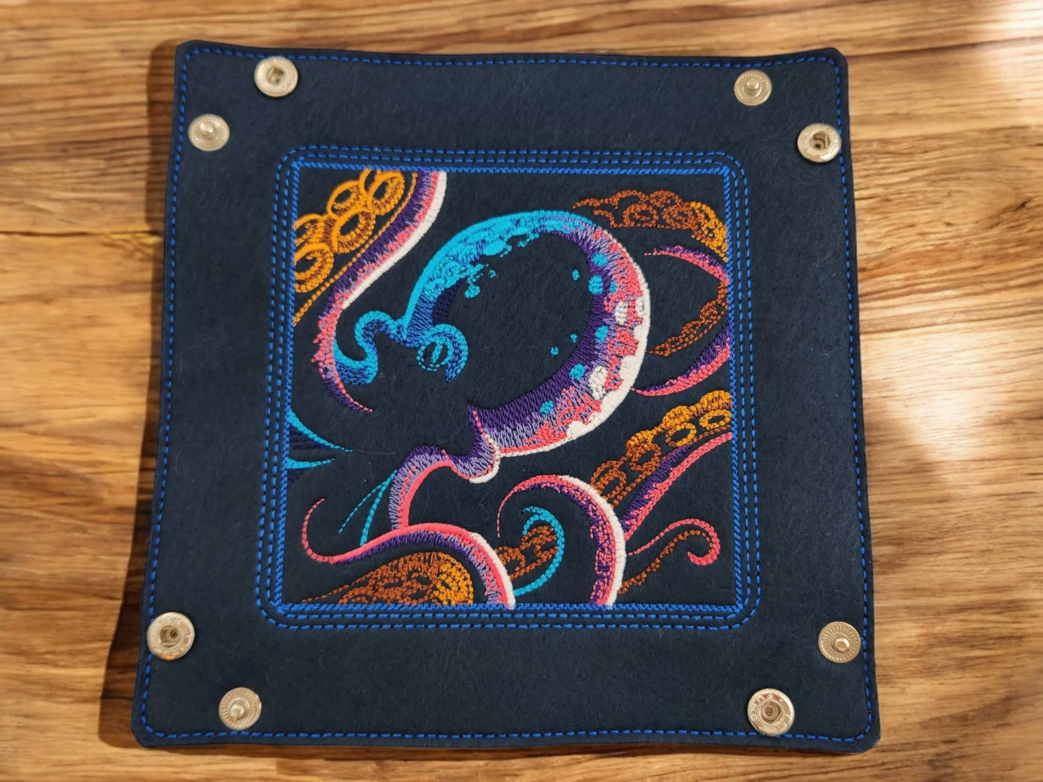 Colorful Octopus dice tray