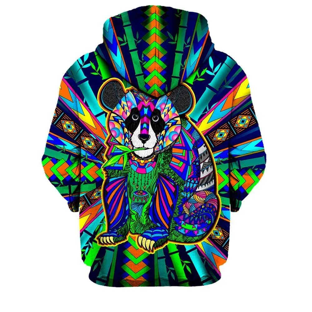 Colorful Panda Hoodie