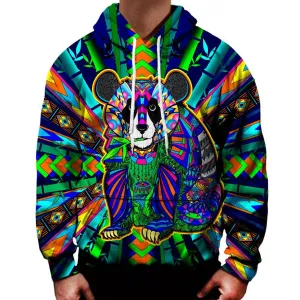 Colorful Panda Hoodie