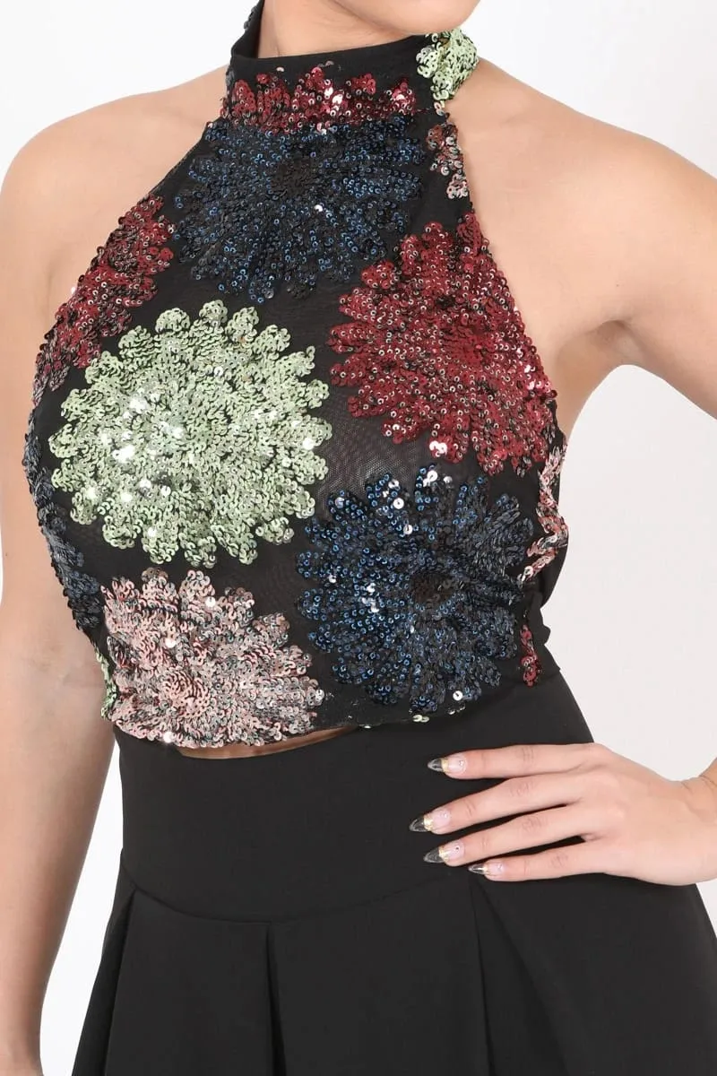 COLORFUL PEONIES TOP