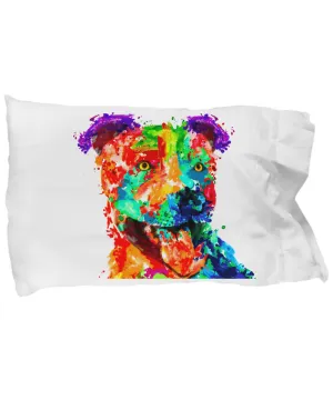 Colorful pillow case