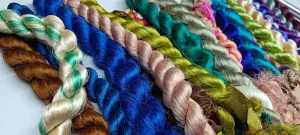 Colorful Sari Silk Thrums