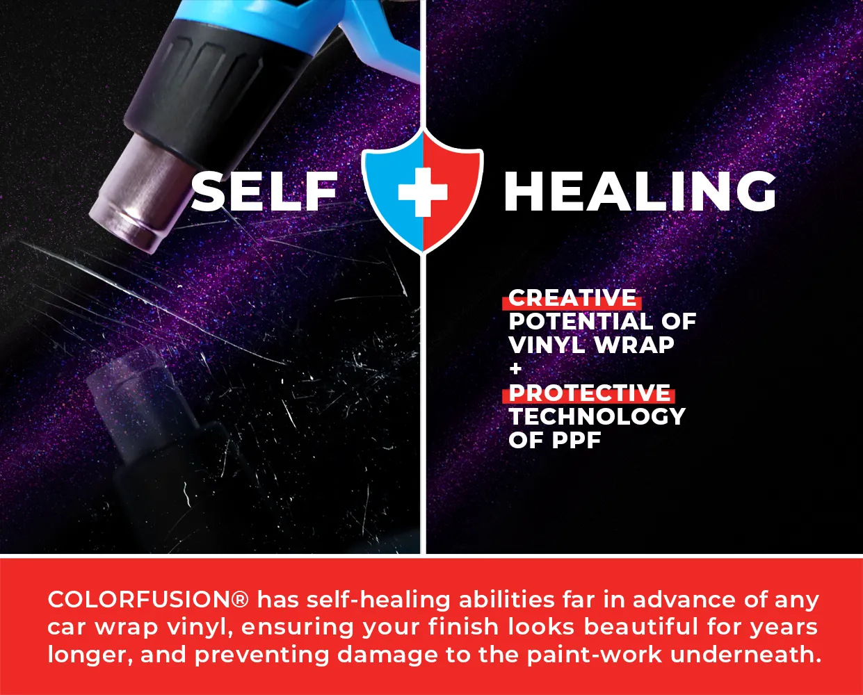 COLORFUSION® PPF - Cosmic Purple