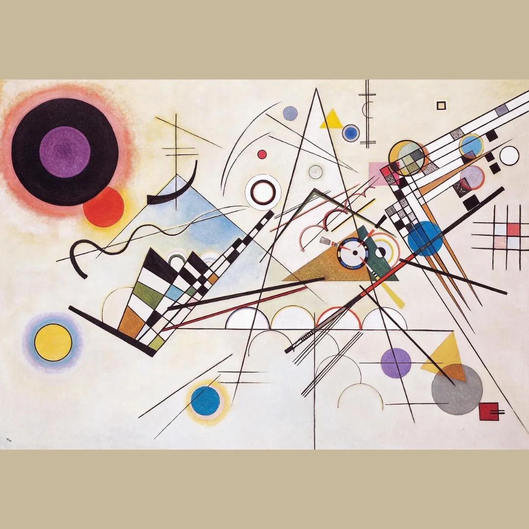Composition Viii By Wassily Kandinsky Printed Art