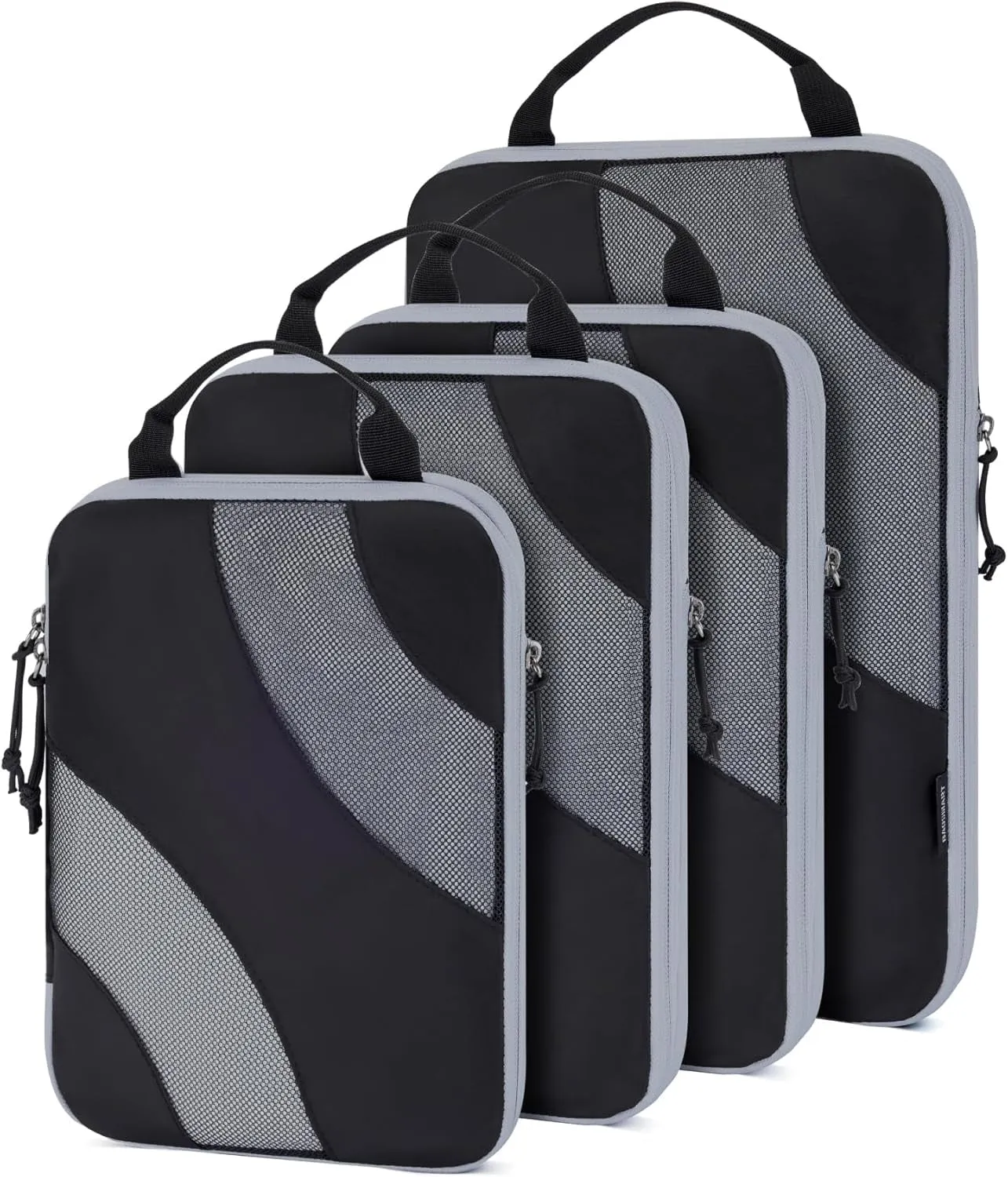 Compression Packing Cubes, 6 Set/4 Set/2 Set Travel Packing Cubes for Carry on Suitcases, Compression Suitcase Organizers Bag Set & Travel Cubes for Luggage, Lightweight Packing Organizers