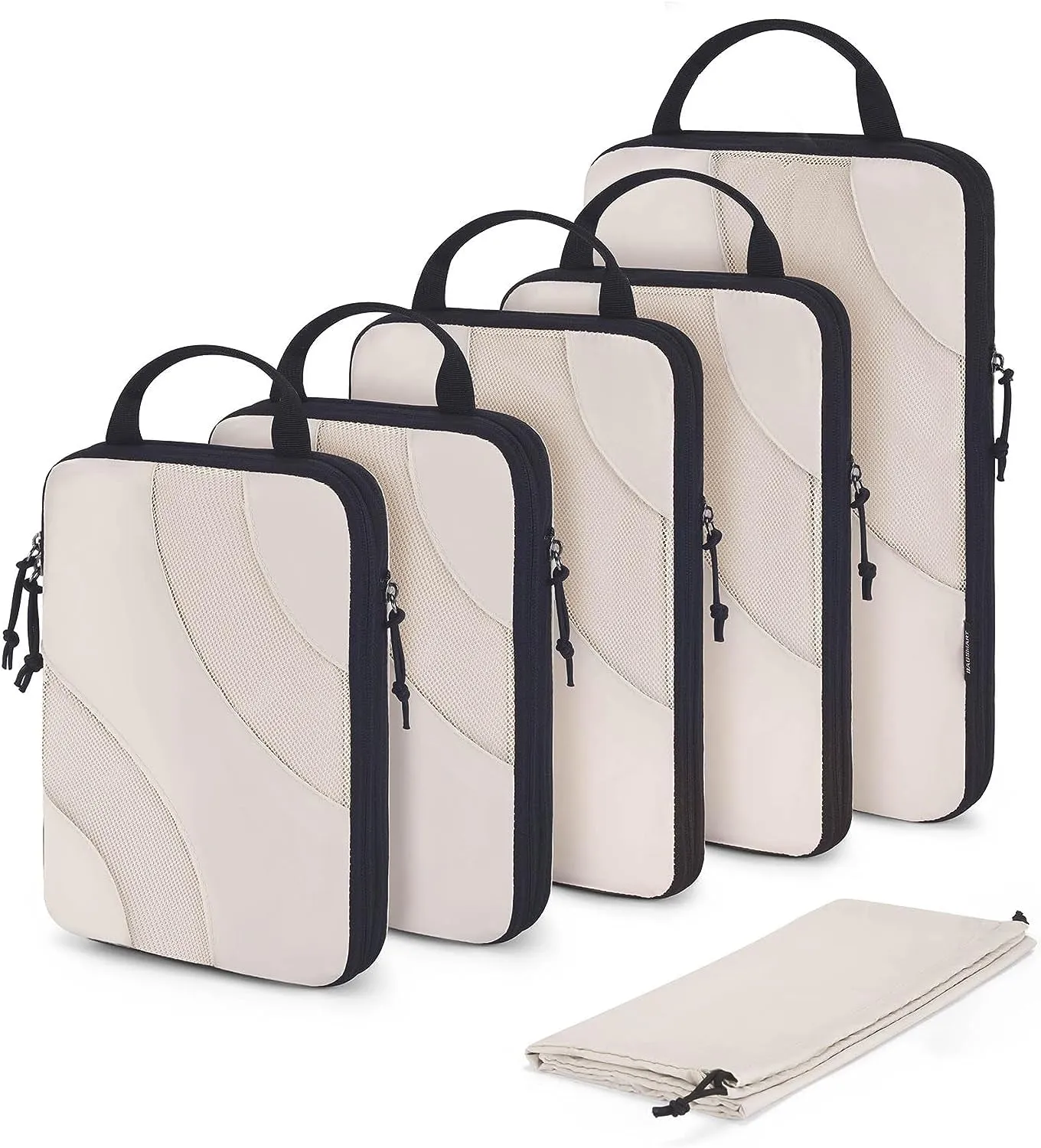 Compression Packing Cubes, 6 Set/4 Set/2 Set Travel Packing Cubes for Carry on Suitcases, Compression Suitcase Organizers Bag Set & Travel Cubes for Luggage, Lightweight Packing Organizers