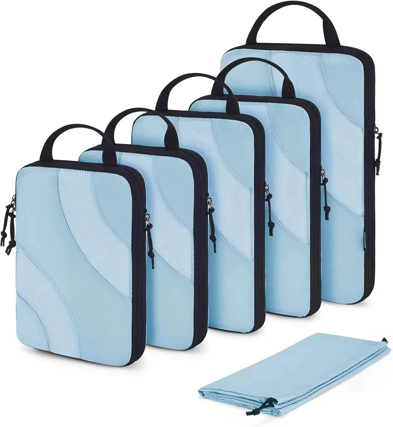 Compression Packing Cubes, 6 Set/4 Set/2 Set Travel Packing Cubes for Carry on Suitcases, Compression Suitcase Organizers Bag Set & Travel Cubes for Luggage, Lightweight Packing Organizers