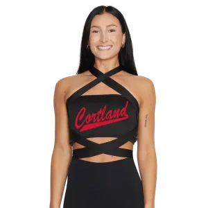 Cortland Black Multi Way Bandeau Top