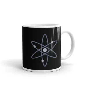 Cosmos White glossy mug