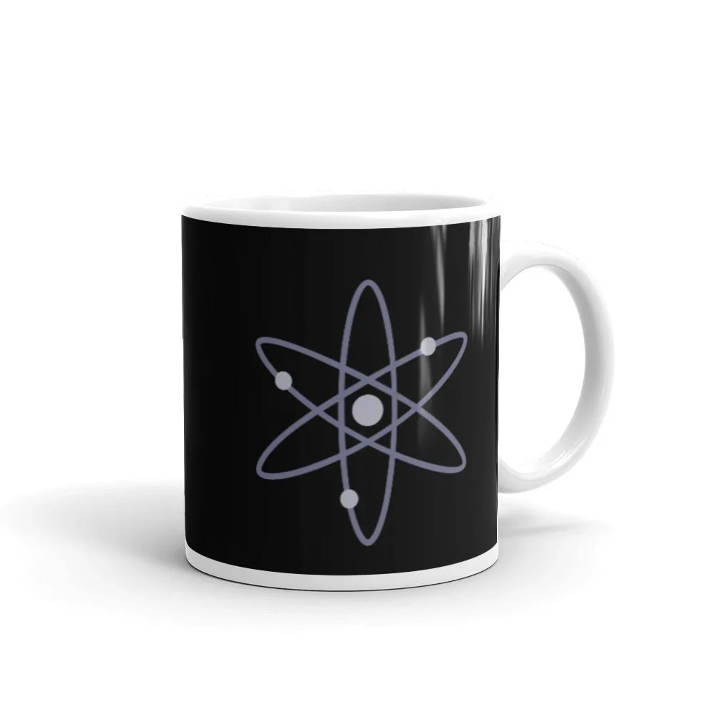 Cosmos White glossy mug