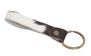 Cowhide Key Chain