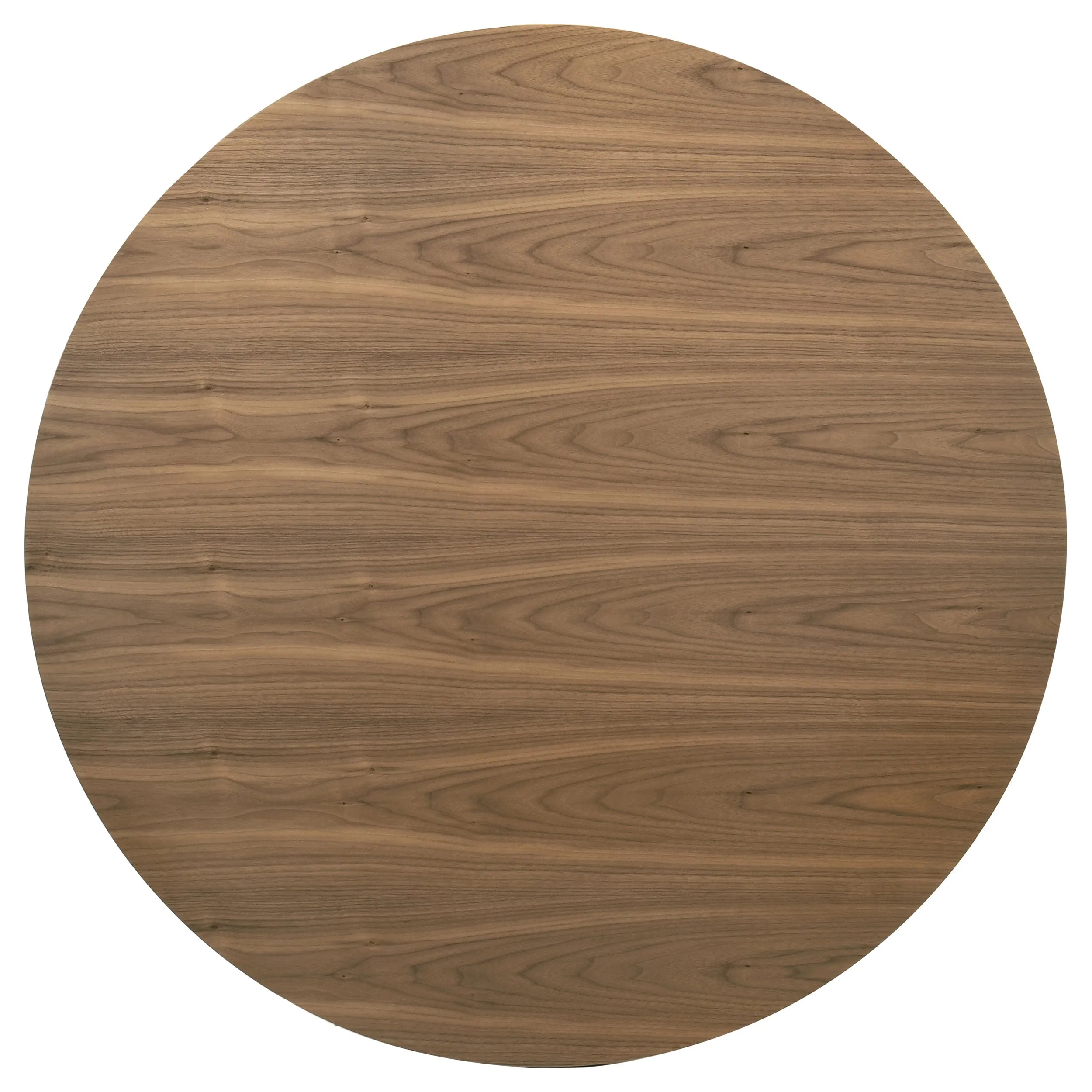 Crestmore 46-inch Round Wood Dining Table Walnut