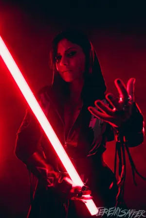 Cristina Scabbia - Darth Cri : Summon 02 - limited edition 8x12 metallic print