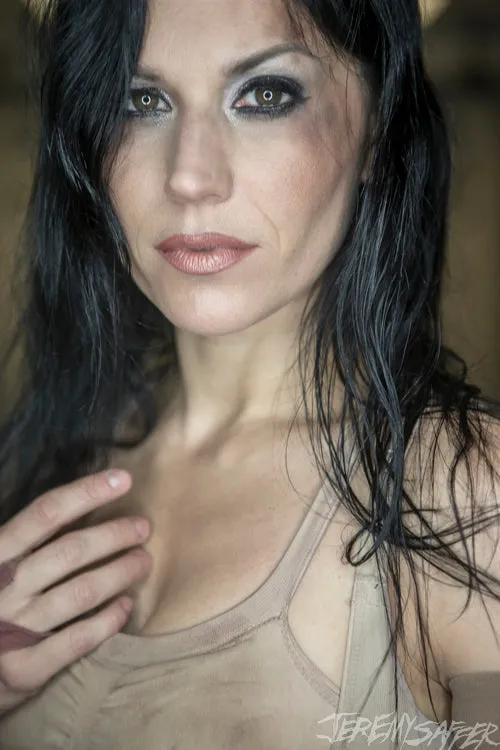 Cristina Scabbia - Downfall - Signed Metallic Mini Print