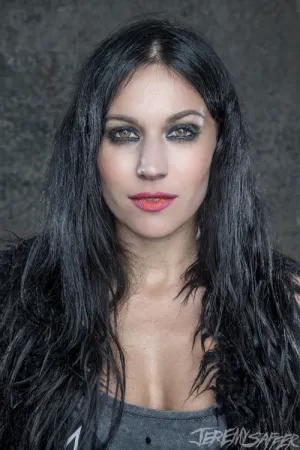 Cristina Scabbia - Portrait 2 - Metallic Mini Print