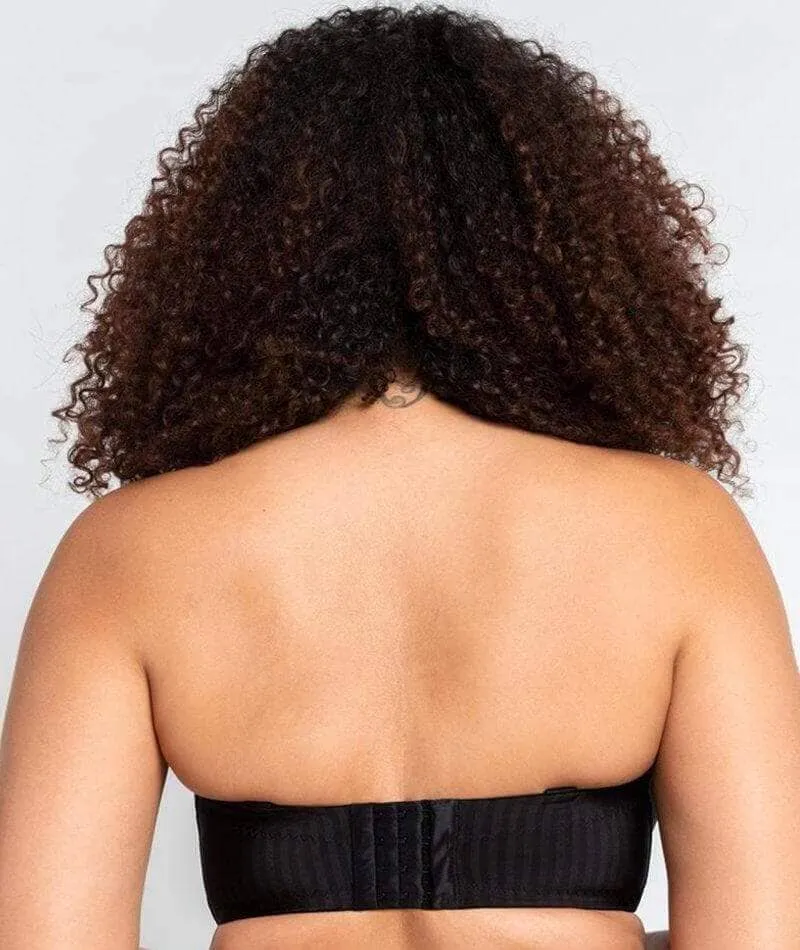 Curvy Kate Luxe Strapless Bra 2 Pack - Biscotti/Black