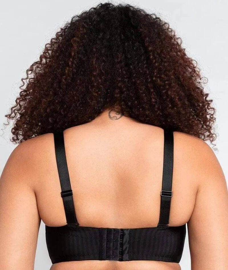 Curvy Kate Luxe Strapless Bra 2 Pack - Biscotti/Black