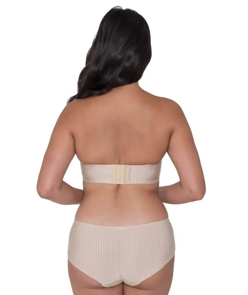 Curvy Kate Luxe Strapless Bra - Biscotti