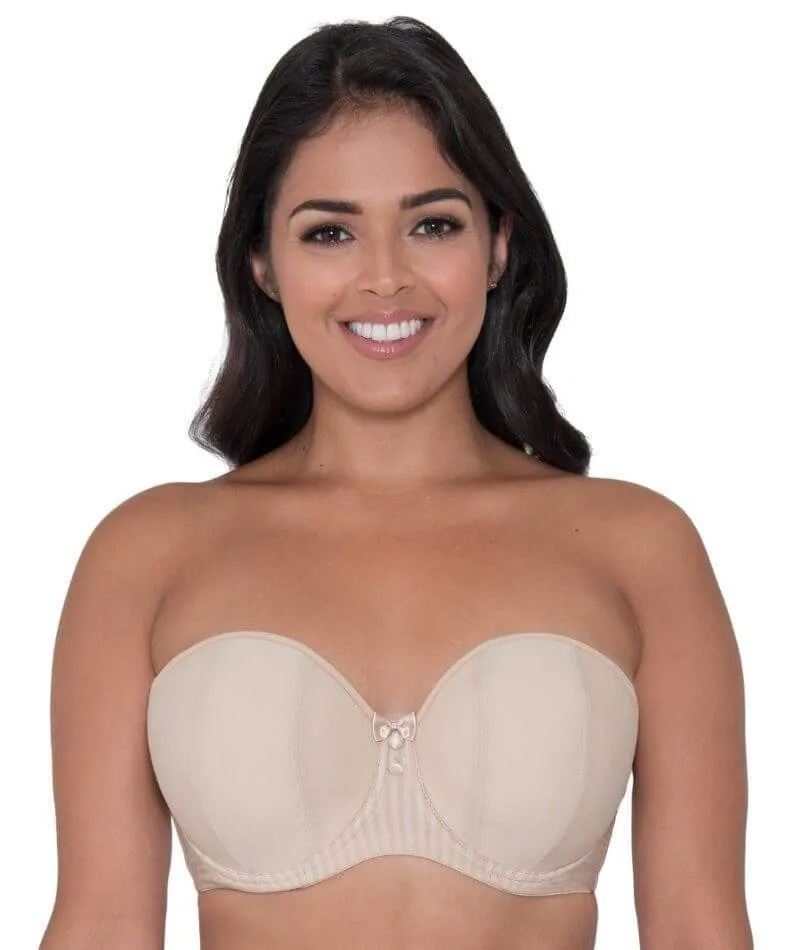 Curvy Kate Luxe Strapless Bra - Biscotti