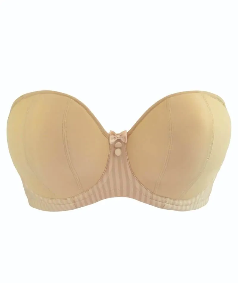 Curvy Kate Luxe Strapless Bra - Biscotti
