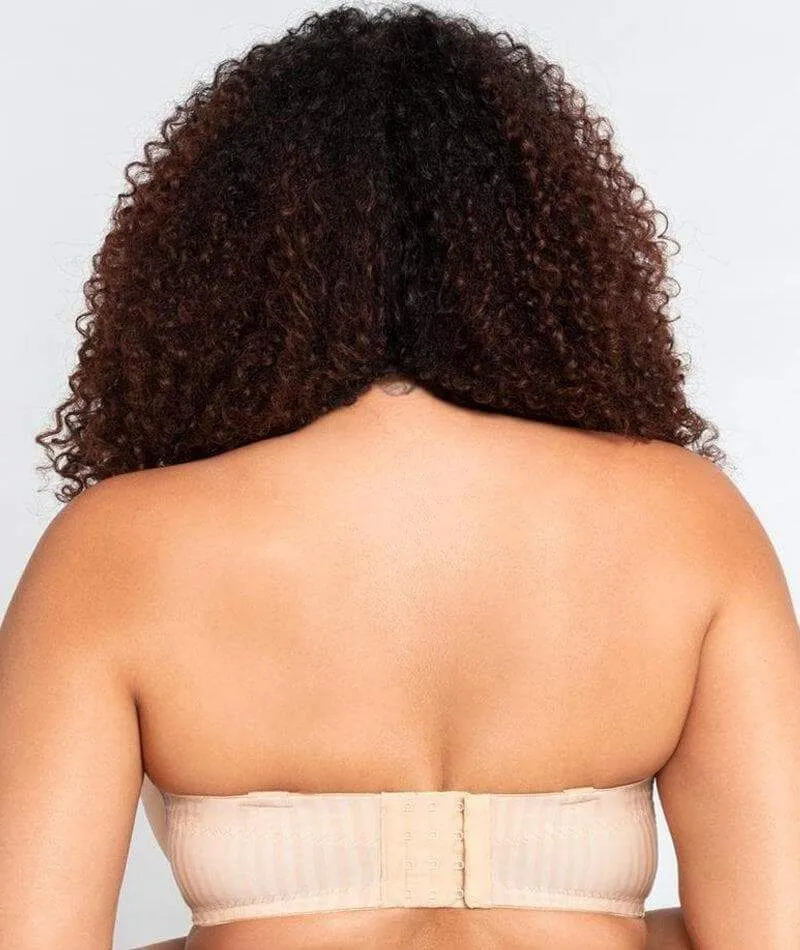 Curvy Kate Luxe Strapless Bra - Biscotti