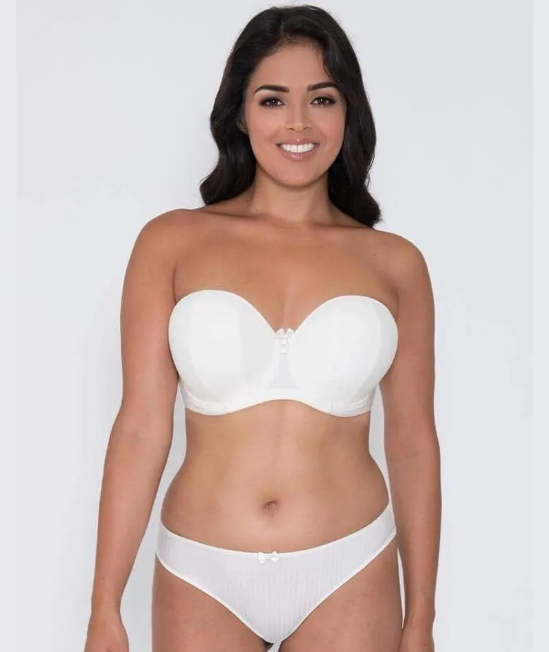 Curvy Kate Luxe Strapless Bra - Ivory
